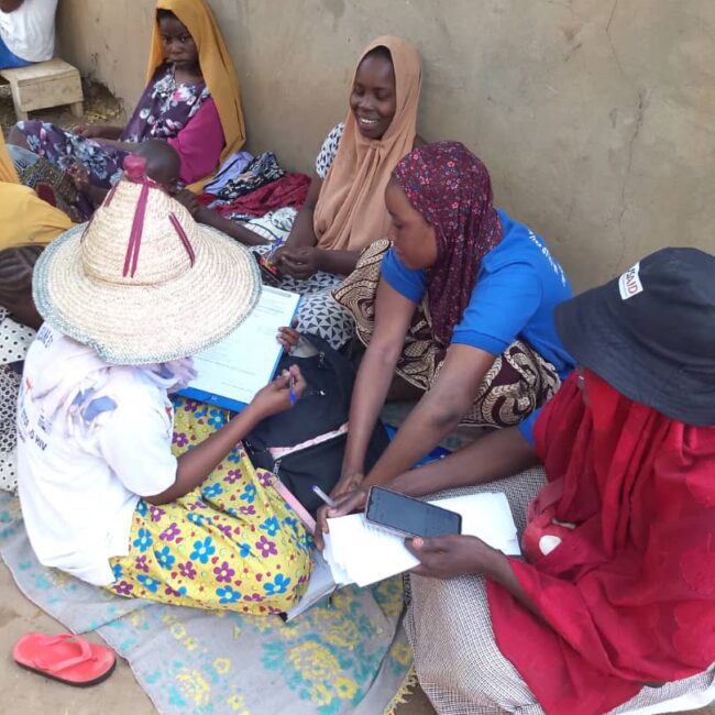 Supervision of CHW during baseline survey
