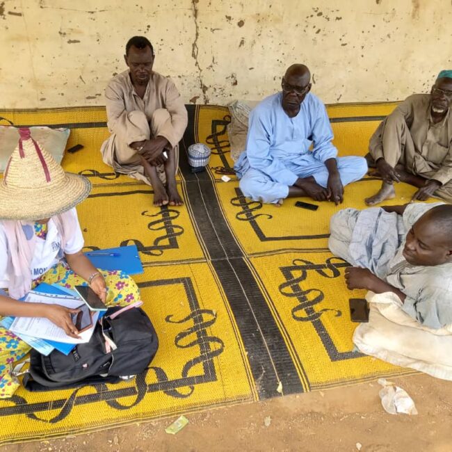 Supervision of CHW during baseline survey2