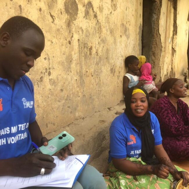 Supervision of CHW during baseline survey3