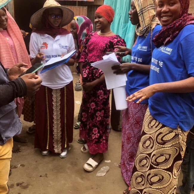 Supervision of CHW during baseline survey5