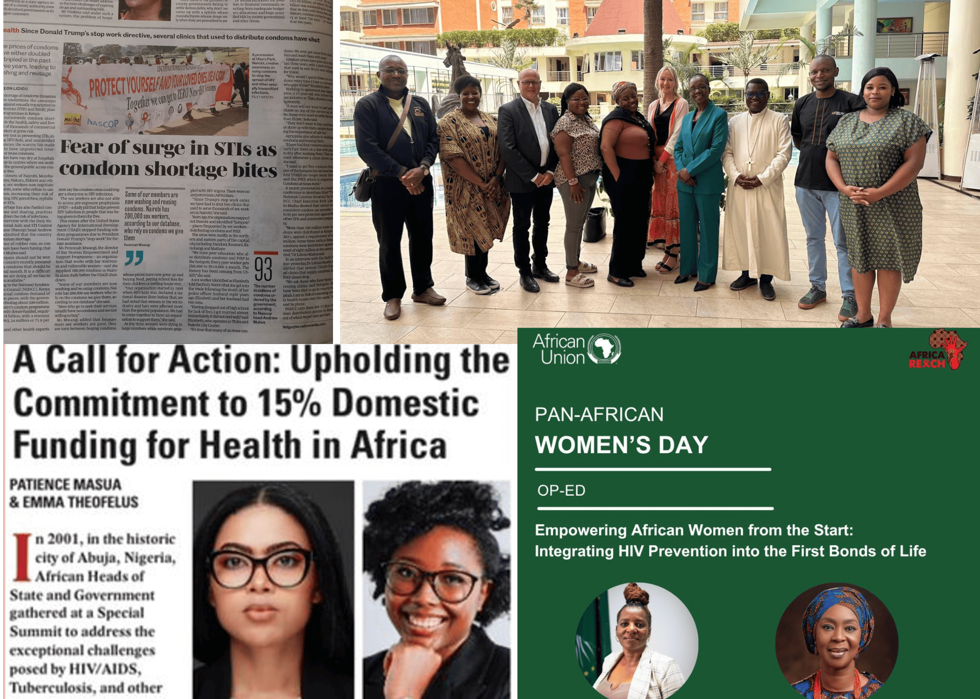 Africa Reach Home page slider